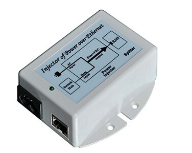 Tycon Systems TPPOE24G 24W Gigabit POE Power Inserter US Power Cord 24V