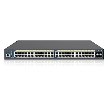 EnGenius Fit EWS7952PFIT 48Port Gigabit PoE Managed Switch 410W Power Budget Layer 2 Features 4 SFP Uplinks for Growing Business Networks