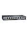 BrosTrend 25Gb Switch Unmanaged 8 Port Ethernet Switch 25 Gigabit Supports Static Link Aggregation VLAN Fanless Desktop Wall Mount Multi Gig Splitter for Gaming NAS PC Lifetime Protection