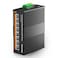 MokerLink 8 Port PoE Gigabit Industrial DINRail Ethernet Switch 96W PoE Power 16Gbps Switching Capacity IP40 Rated Unmanaged Network Switch 40 to 185F with Power Supply