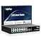 GigaPlus 18 Port 25Gb Unmanaged Ethernet Switch with 16 25G BaseT Ports 2 10G SFP Ports GiGaPlus 25Gbps Network Switch for 25Gbps NASPC Wireless AP WiFi6 Router Plug and Play Fanless Design