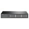 TP-Link TPLink 24 Port Gigabit Switch Easy Smart Managed Plug Play DesktopRackmount Sturdy Metal w Shielded Ports Support QoS Vlan IGMP LAG TLSG1024DEBlack