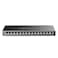 TP-Link TPLink 16 Port Gigabit Switch Easy Smart Managed Plug Play Limited Lifetime Protection DesktopWallMount Sturdy Metal w Shielded Ports Support QoS Vlan IGMP and LAG TLSG116E