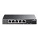 TP-Link TPLink TLSG1005PPD 5Port Passthrough Gigabit Ethernet Switch 1 PoE in 90W 4 PoE Output up to 66W Plug Play Extend Mode QoS IGMP Auto Recovery Powered Only Free Expert Help