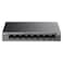 TP-Link TPLink LS108GP 8 Port PoE Gigabit Ethernet Switch 8 PoE Port 62W Plug Play Extend Mode PoE Auto Recovery DesktopWall Mount Silent Operation