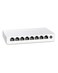 BrosTrend 25Gb Switch 8 Port Network Switch 25 Gigabit Unmanaged Ethernet Switch for Game Console NAS PC Computer Networking Switch Plug Play Fanless Desktop Wall Mount Lifetime Protection