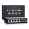 NICGIGA 6 Port 25G Unmanaged Ethernet Switch 4 x 25G BaseT Ports 2 x 10G SFP Compatible with 10010002500Mbps Metal Fanless DesktopWall Mount 25Gbe Network Switch for Wireless AP NAS PC