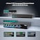 GigaPlus 6 Ports 10Gb Unmanaged Ethernet Switch with 425G BaseT Ports 210G RJ45 Ports 60Gbps Switching Capacity GiGaPlus 10Gbps Network Switch for 25G10Gbps NASPC WiFi6 Router Wireless AP