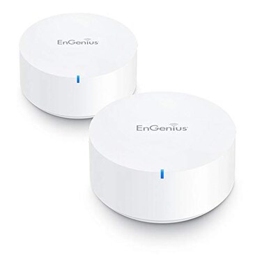 EnGenius Whole Home Mesh WiFi System TriBand AC2200 WholeHome Mesh Network up to 3000 sq ft Coverage ultrafast Performance WiFi Router ESR5802PACK