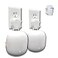 Mount Genie The Nest WiFi Pro Genie Wall Mount Outlet Holder Stand 2Pack Lowest Profile Open Access No Messy Screws or Tape Reinforced Support Horizontal and Vertical Outlets