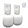 Mount Genie The Nest WiFi Pro Genie Wall Mount Outlet Holder Stand 2Pack Lowest Profile Open Access No Messy Screws or Tape Reinforced Support Horizontal and Vertical Outlets