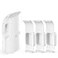 SENLEG eero Max 7 Wall Mount Bracket Router Holder for eero Max 7 TriBand Mesh WiFi System Hidden Cable Management Save Space3 Pack