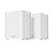 ASUS ZenWiFi BD4 2Pack DualBand WiFi 7 Mesh 3600 Mbps 4900 sqft Dual 25G Ports Security and Parental Controls Included Smart Home Master SSIDs