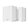 ASUS ZenWiFi BD4 2Pack DualBand WiFi 7 Mesh 3600 Mbps 4900 sqft Dual 25G Ports Security and Parental Controls Included Smart Home Master SSIDs