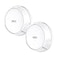 XLTTYWL Deco WiFi 7 Wall Mount Kit Deco BE23BE25BE3600BE5000WB7200WB10800WB14400 Router Mount Bracket for Decos 7 DualBand WiFi 7 Mesh WiFi System White 2 Pack