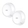 XLTTYWL Deco WiFi 7 Wall Mount Kit Deco BE23BE25BE3600BE5000WB7200WB10800WB14400 Router Mount Bracket for Decos 7 DualBand WiFi 7 Mesh WiFi System White 2 Pack