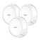 XLTTYWL Deco WiFi 7 Wall Mount Kit Deco BE23BE25BE3600BE5000 Router Mount Bracket Optimize SpaceCable Management for TP Decos 7 DualBand WiFi 7 Mesh WiFi System White 3 Pack