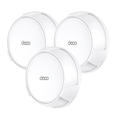 XLTTYWL Deco WiFi 7 Wall Mount Kit Deco BE23BE25BE3600BE5000 Router Mount Bracket Optimize SpaceCable Management for TP Decos 7 DualBand WiFi 7 Mesh WiFi System White 3 Pack