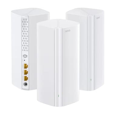 Tenda AX3000 WiFi 6 Mesh System Nova MX12 Whole Home Mesh WiFi Coverage up to 7000 sq ft DualBand WiFi Mesh Network for 160 Devices Fast Stable Replaces Wireless Router 3Pack
