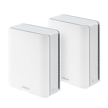 ASUS ZenWiFi BT6 TriBand WiFi 7 Mesh 94 Gbps 5800 sqft 2pk 25G WAN Port Security and Parental Controls Included Smart Home Master SSIDs 4G 5G Mobile Tethering BT6 W2PK