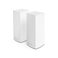 Linksys Atlas WiFi 6 Router Home WiFi Mesh System DualBand 4000 Sq ft Coverage 50 Devices Speeds up to AX3000 30Gbps MX2000 2Pack
