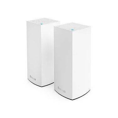 Linksys Atlas WiFi 6 Router Home WiFi Mesh System DualBand 4000 Sq ft Coverage 50 Devices Speeds up to AX3000 30Gbps MX2000 2Pack
