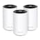 TP-Link TPLink Deco XE70 Pro AXE4900 TriBand WiFi 6E Mesh WiFi System 25G WANLAN Ports 49 Gbps WiFi 7200 Sq Ft Coverage Connect up to 200 Devices 6 GHz Band 3Pack