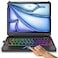 FUWANG Touch Keyboard Case for iPad Air 11inch M4 2026M3 2025M2 2024 Air 5th 4th Generation 180 Flip Backlit Keyboard with MultiTouch Trackpad for iPad Air 11 inchAir 5thAir 4th Black