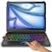 FUWANG Touch Keyboard Case for iPad Air 11inch M4 2026M3 2025M2 2024 Air 5th 4th Generation 180 Flip Backlit Keyboard with MultiTouch Trackpad for iPad Air 11 inchAir 5thAir 4th Black