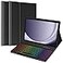 TaIYanG Backlit Keyboard Case for Samsung Galaxy Tab A9 Plus 11 Inch 2023 Model SMX210X216X218 Slim Lightweight Stand Cover with Magnetically Detachable Wireless Bluetooth KeyboardBlack