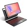 PIMOFEE Magnetic Keyboard Case for Samsung Galaxy Tab S10 LiteS10 FES9 FE 5G 109 S11S9 11Wireless Backlit Keyboard Case Floating Cantilever Stand MultiTouch Trackpad with S Pen SlotLED Display