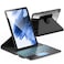 INFILAND for Samsung Galaxy Tab A9 Plus 5g Case with Keyboard High Precision Trackpad 7 Color Backlight 360 Degree Rotating Detachable Wireless Keyboard Case for Tab A9 11 inch 2023 Black