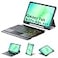 WERNURPAI Trackpad Keyboard Case for Samsung Galaxy Tab A11 Plus 2025 A9 Plus 11 Inch 2023 7Color Backlit Slim Wireless Detachable Magnetic Keyboard for A11 A9 5G Tablet with S Pen Holder Black