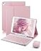 TUNKARMOR Keyboard Case for iPad 97 inch 6th 5th GenerationPro 97 Air 2 Air 1 Mouse and Detachable Keyboard for iPad Pro 97 Slim Case with Pen Holder Pink