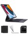 AUSDOM MagicStyle Keyboard Case for 2024 iPad Air 13M2 and iPad Pro 129 6th5th4th3rd Gen Magnetic Floating Wireless Backlit Rechargeable Bluetooth Keyboard with MultiTouch Trackpad Black