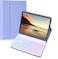 NUWONAYA Keyboard Case for iPad Air 13inch M4M3M2Pro 129 6th 5th 4th 3rd Gen Slim 7 Color Rainbow Backlight Detachable Magnetic Keyboard Cover with Pencil Holder Purple