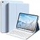 BFGTSJF Keyboard Case for iPad A16 11th Generation 11 Inch 2025 iPad 10th Generation 109 inch 2022 Stand Folio Detachable Bluetooth Keyboard Cover with Pencil Holder Blue