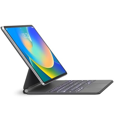 runelk Keyboard Case for iPad Air 11inch M4 2026M3 2025M2 2024 iPad Pro 11 inch1st2nd3rd4th GenerationMagicStyle Magnetic Keyboard Case with MultiTouch Trackpad for 109 iPad Air 4th5th Gen