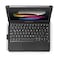 edaiser Swivel Keyboard Case for Apple iPad 11th Gen 2025 A16 iPad 10th Generation 109inch 360 Degree Rotatable Cover and Pencil Holder MultiTouch Trackpad RGB Backlit Black