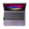 edaiser Swivel Keyboard Case for Apple iPad 11th Gen 2025 A16 iPad 10th Generation 109inch 360 Degree Rotatable Cover and Pencil Holder MultiTouch Trackpad RGB Backlit Metallic Purple