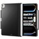 Matekxy Magic Keyboard Compatible Case for iPad Pro 11 inch M4M5 20242025 Cover with Apple Pencil Holder for Smart MagicKeyboard Folio Slim Durability Keyboard Not Included Black Delicate Leather