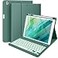 Hamile for iPad 9th Generation Case with Keyboard 102 Inch Backlit Wireless Detachable Folio Keyboard Cover with Pencil Holder for iPad 8th7th GeniPad Pro 105iPad Air 3rd Gen Midnight Green