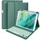 Hamile for iPad 9th Generation Case with Keyboard 102 Inch Backlit Wireless Detachable Folio Keyboard Cover with Pencil Holder for iPad 8th7th GeniPad Pro 105iPad Air 3rd Gen Midnight Green