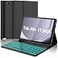 batecoya Keyboard Case for Galaxy Tab A9 Plus 5G 11 Inch 2023 SMX210X216X218 7 Color Backlit Detachable Tablet Keyboard Cover with S Pen Holder for Samsung Galaxy Tab A9 11 Black