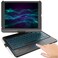 KBCASE Touchpad Keyboard Case for iPad 9th8th7th 102 inch Backlit Trackpad Keyboard 360Rotatable Case with Pencil Holder for iPad 9th8th7th Gen Black
