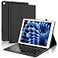 BORIYUAN Keyboard Case for iPad Pro 129 inch Old Model 2015 1st Gen 2017 2nd Gen Detachable Wireless Bluetooth Keyboard Folio Smart Cover for iPad Pro 129 2nd 1st Gen with Pencil Holder Black