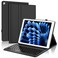 BORIYUAN Keyboard Case for iPad Pro 129 inch Old Model 2015 1st Gen 2017 2nd Gen Detachable Wireless Bluetooth Keyboard Folio Smart Cover for iPad Pro 129 2nd 1st Gen with Pencil Holder Black