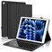 BORIYUAN Keyboard Case for iPad Pro 129 inch Old Model 2015 1st Gen 2017 2nd Gen Detachable Wireless Bluetooth Keyboard Folio Smart Cover for iPad Pro 129 2nd 1st Gen with Pencil Holder Black