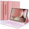 HAASHADA Keyboard Case for Samsung Galaxy Tab 10 FE Plus 131inch S10 FE Smart Keyboard Case Magentic Cover with SPen Holder Rose Gold