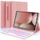 HAASHADA Keyboard Case for Samsung Galaxy Tab 10 FE Plus 131inch S10 FE Smart Keyboard Case Magentic Cover with SPen Holder Rose Gold